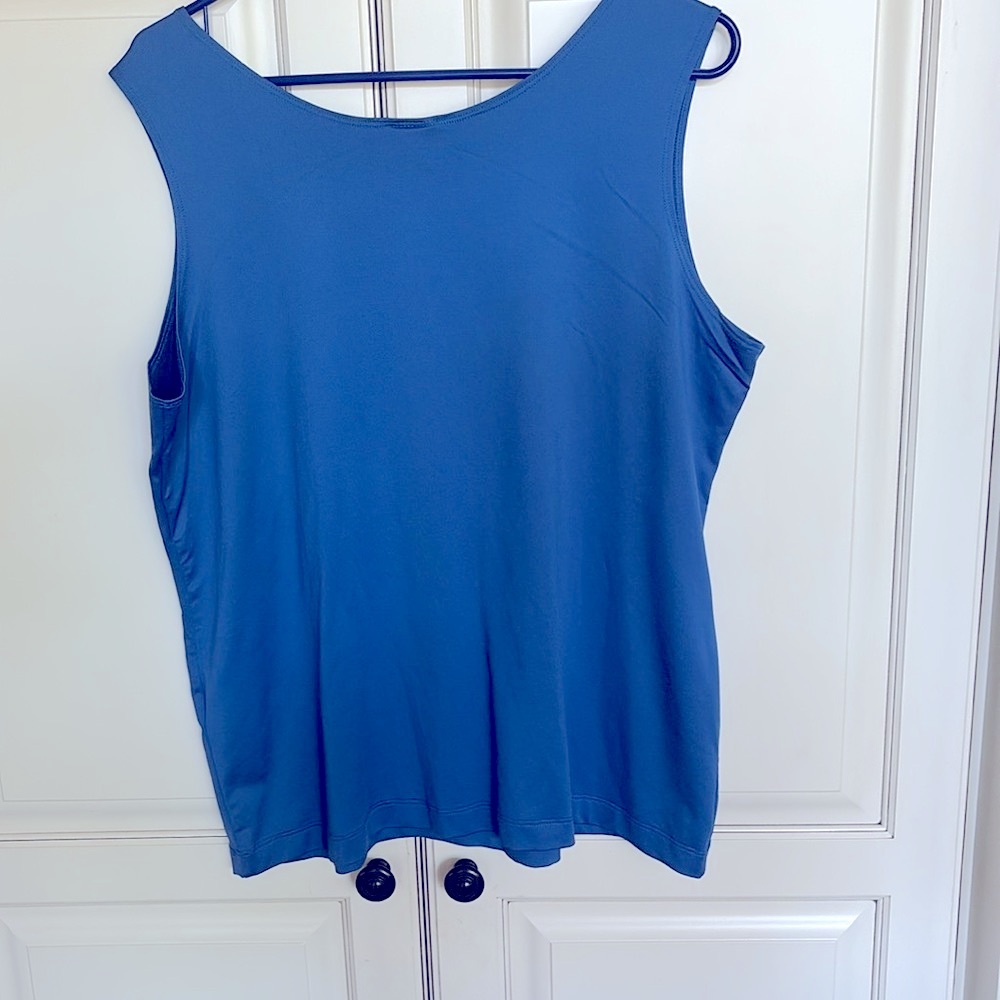 Cobalt Blue Tank Top by Chico’s.  Size 3. - Picture 7 of 7